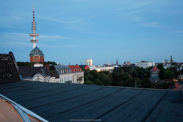 Über dem Schanzenviertel